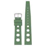 fk8.11.20 Main StrapsCo Green DASSARI Vintage FKM Rubber Strap Silicone Band