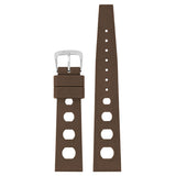 fk8.2.20 Main StrapsCo Brown DASSARI Vintage FKM Rubber Strap Silicone Band