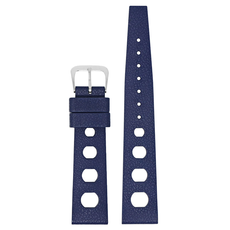 fk8.5.20 Main StrapsCo Blue DASSARI Vintage FKM Rubber Strap Silicone Band