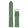 fk9.11 Main Green StrapsCo DASSARI Groove Stripe FKM Rubber Sport Strap Watch Band