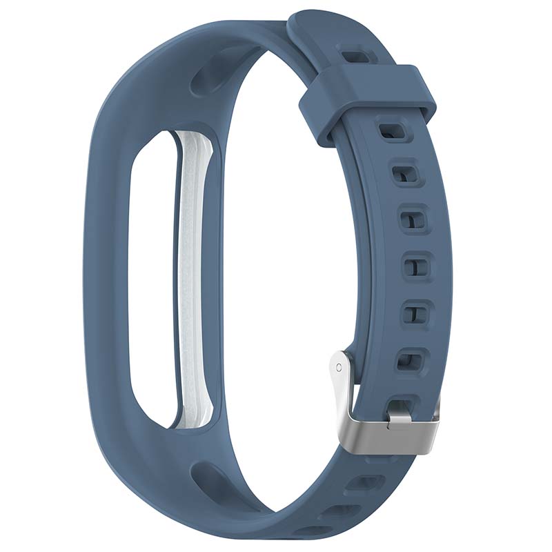 h.r6.5a Back Cobalt Blue StrapsCo Rubber Watch Band Strap for Huawei Honor Band 4 4e 3e