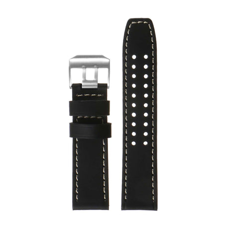 DASSARI 23mm Leather Watch Strap for Luminox Evo