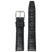 iw8.1 up Black DASSARI Croc Embossed Leather Watch Band Strap 20mm 21mm 22mm