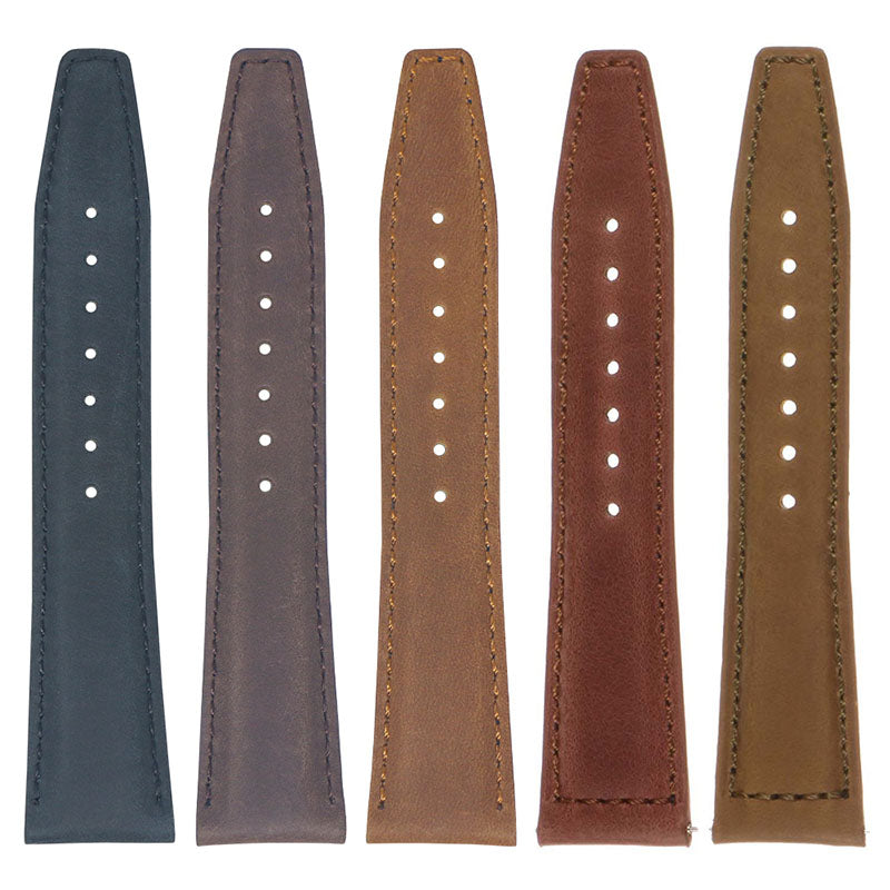 iw9 All Color StrapsCo DASSARI Classic Vintage Leather Watch Band Quick Release Genuine Leather Watch Strap