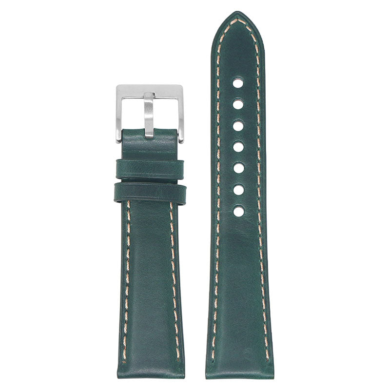 Vintage Padded Leather Band With Quick Release