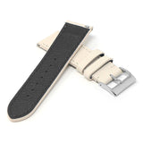 Classic Textured Leather Strap With Quick Release