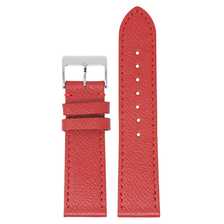 Classic Textured Leather Strap With Quick Release