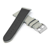 Classic Textured Leather Strap With Quick Release