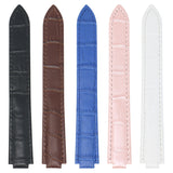 L.crt1 All Colors StrapsCo Croc Embossed Leather Watch Band Strap For Ballon Blue 14mm 16mm 18mm 20mm