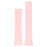 L.om1.13 Pink Up StrapsCo Croc Embossed Leather Watch Band Strap For Constellation 1,2,3