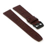 23mm Croc Embossed Leather Strap