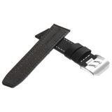 Lmx1.1 Vintage Leather Strap In Black 2