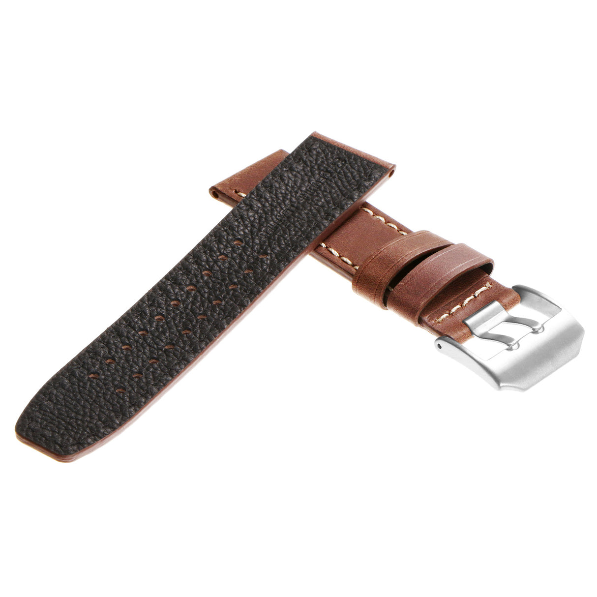 Lmx1.3 Vintage Leather Strap In Tan 2