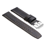 Lmx1.5 Vintage Leather Strap In Blue