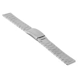 m.fl1 .bs Angle Brushed Silver StrapsCo Stainless Steel Flat Link Bracelet 18mm 19mm 20mm 21mm 22mm