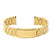 m.fl1 .yg Main Yellow Gold StrapsCo Stainless Steel Flat Link Bracelet 18mm 19mm 20mm 21mm 22mm