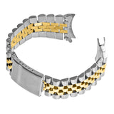 M10.2t Curved Two Tone StrapsCo Jubilee Stainless Steel Bracelet