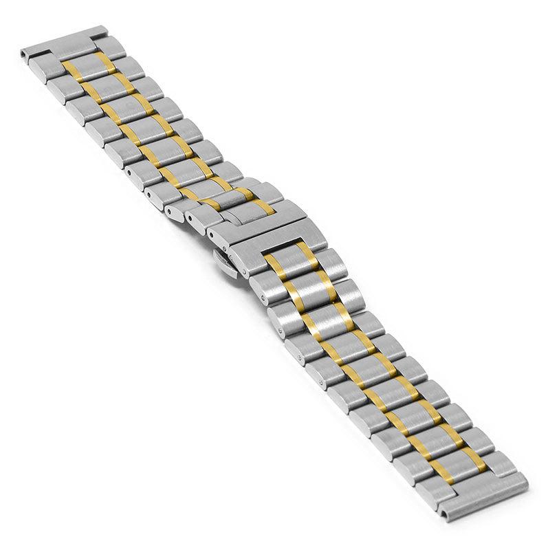 m13.2t Angle Silver & Yellow Gold StrapsCo Stainless Steel Metal Quick Release Watch Band Strap Bracelet.jpg