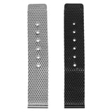 M3 All Colors StrapsCo Stainless Steel Two Piece Mesh Watch Band Strap 18mm 20mm 22mm 24mm