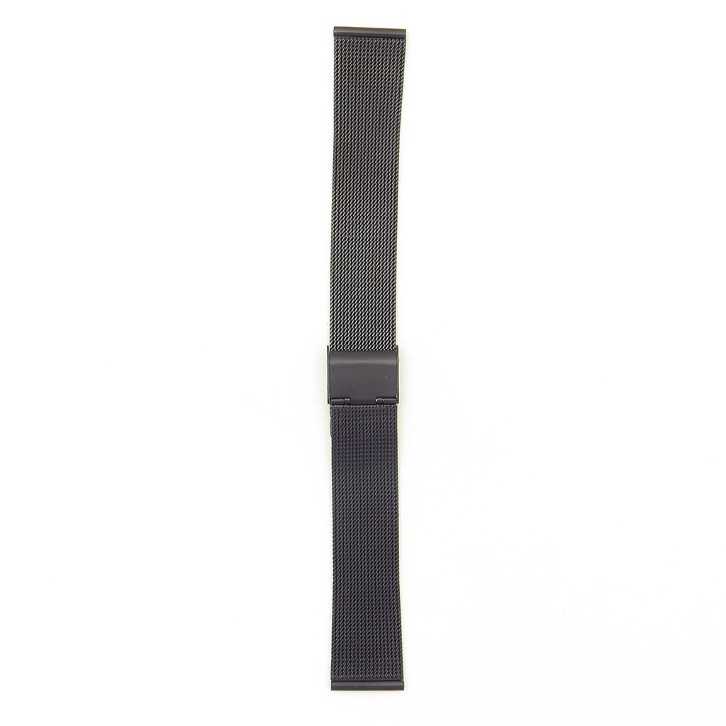 m6.mb Thin Mesh Strap in Matte Black