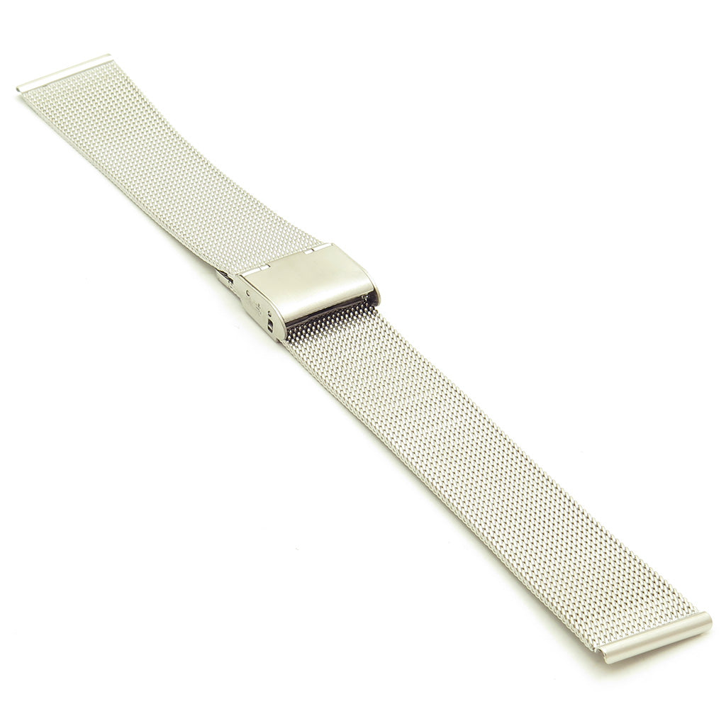 m6.ss Thin Mesh Strap in Stainless Steel