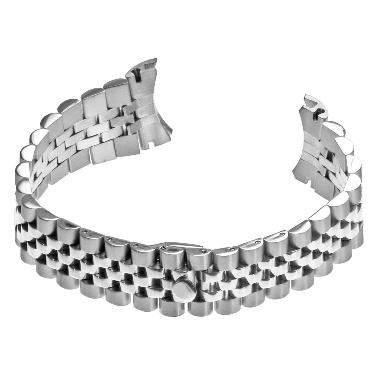 M9.ss Jubilee Stainless Steel Bracelet In Silver 3