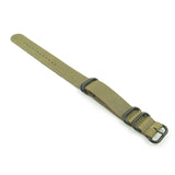 nt.11.mb Ring Leather NATO Strap in Moss Green