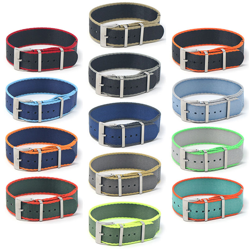 Stripe Edge Single Pass Seat Belt Strap