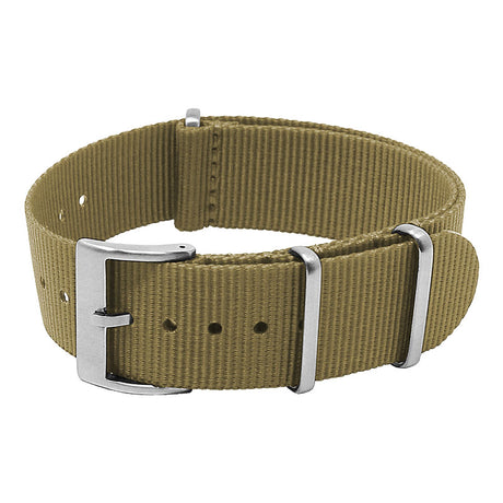 nt15.11 Round Army Green StrapsCo Classic Nylon One Piece Watch Band Strap 18mm 19mm 20mm 21mm 22mm 24mm