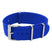 nt15.5c Round Royal Blue StrapsCo Classic Nylon One Piece Watch Band Strap 18mm 19mm 20mm 21mm 22mm 24mm