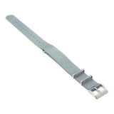 nt15.7 Angle Grey StrapsCo Classic Nylon One Piece Watch Band Strap 18mm 19mm 20mm 21mm 22mm 24mm