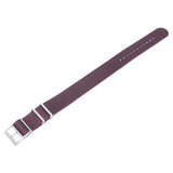 nt5.4.1 Angle Burgundy StrapsCo Twill Weaved Nylon NATO Watch Band Strap 20mm 22mm