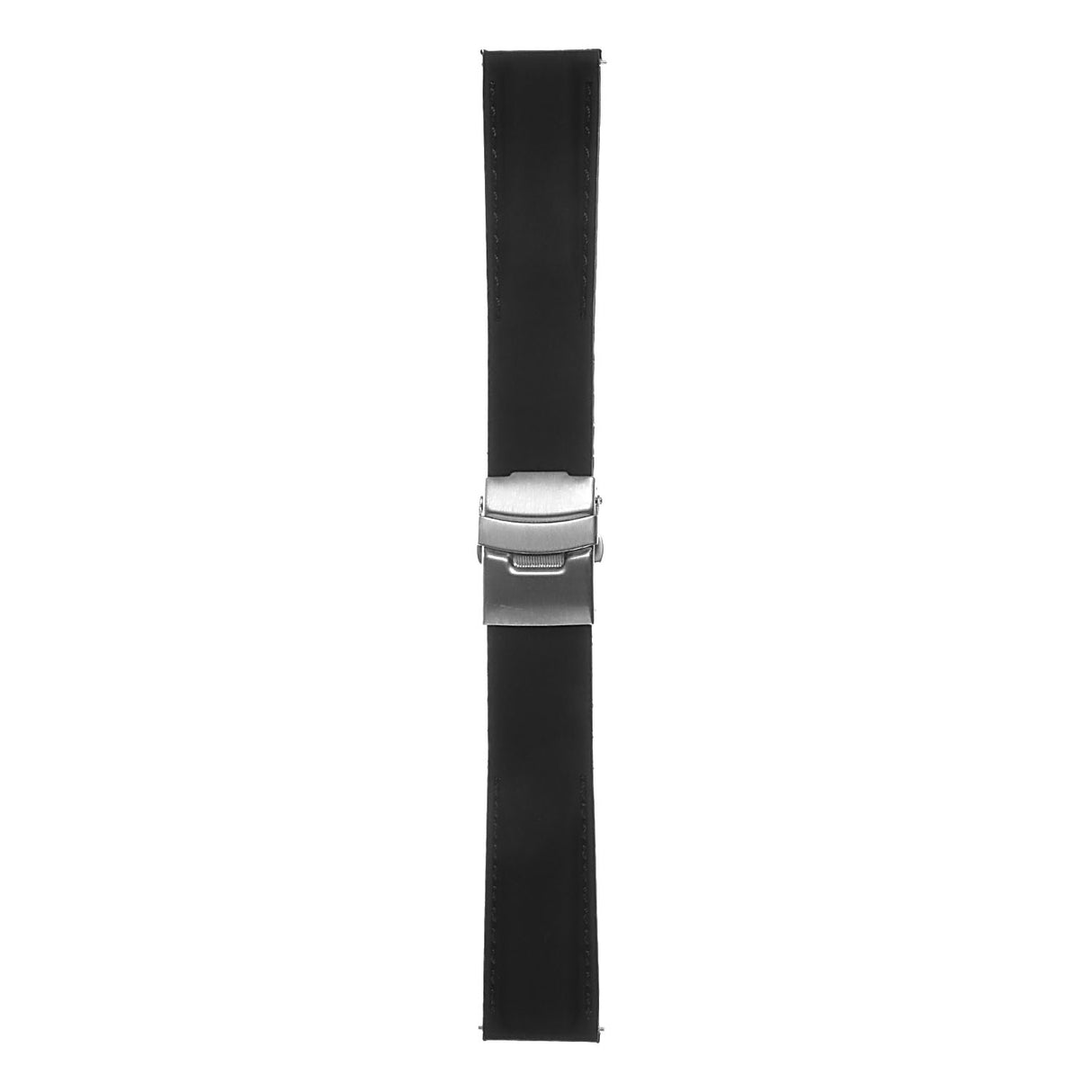 Pu12.1.1 Silcone Rubber Strap In Black 3