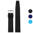 Pu15.1 Gallery Rubber Strap In Black