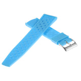 Pu15.5a Back Rubber Strap In Light Blue