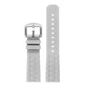 Pu16.7a Up Light Grey StrapsCo Super Waffle Silicone Rubber Watch Band Strap