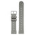 pu18.7 Main Soft Grey StrapsCo Silicone Waffle Strap Rubber Band