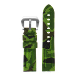 R.pn2.11 Silicone Rubber Camo Strap In Green 2