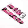 R.pn2.13 Silicone Rubber Camo Strap In Pink