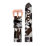 R.pn2.22.rg Silicone Rubber Camo Strap In White W Rose Gold Buckle 2