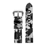 R.pn2.22a Silicone Rubber Camo Strap In White 2