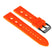 r.ra2 .12.mb Main Orange StrapsCo Silicone Rubber Rally Watch Band Strap