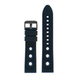 r.ra2 .5a.mb Up Ocean Blue StrapsCo Silicone Rubber Rally Watch Band Strap