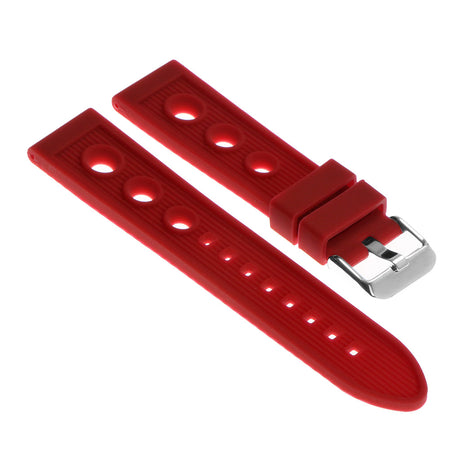 R.ra2.6 Silicone Rubber Rally Strap In Red