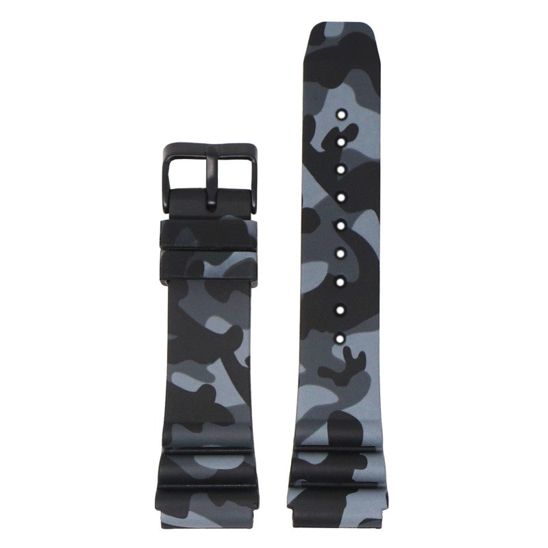 r.sk8.7 Up Grey StrapsCo Wave Camo Rubber Watch Band Strap 22mm Seiko Diver