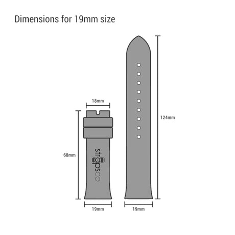 r.tud1 Measurement Diagram for 19mm with Logo