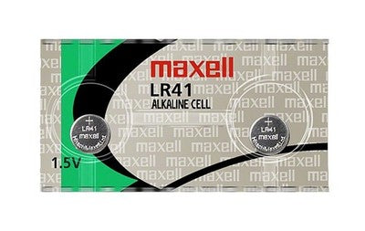 Maxell LR41 Alkaline Battery