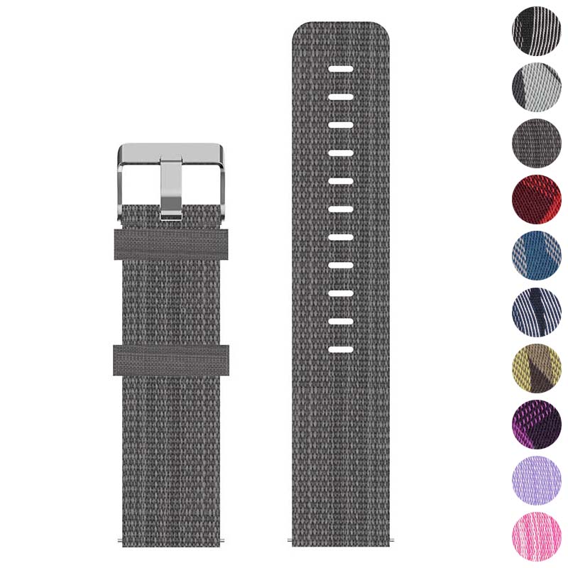 s.ny6 Gallery StrapsCo Nylon Canvas Watch Band Strap