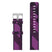 s.ny6 .18 Up Purple Stripe StrapsCo Nylon Canvas Watch Band Strap