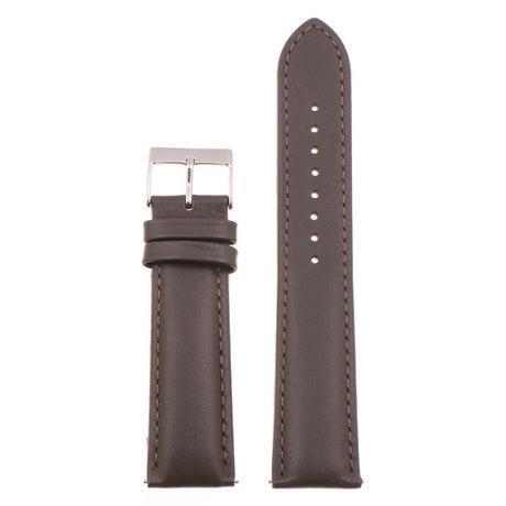 Classic Stitched Leather Strap - Extra Long For MoonSwatch